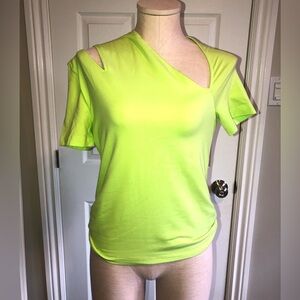 Helmut Lang cutout shortsleeved top
